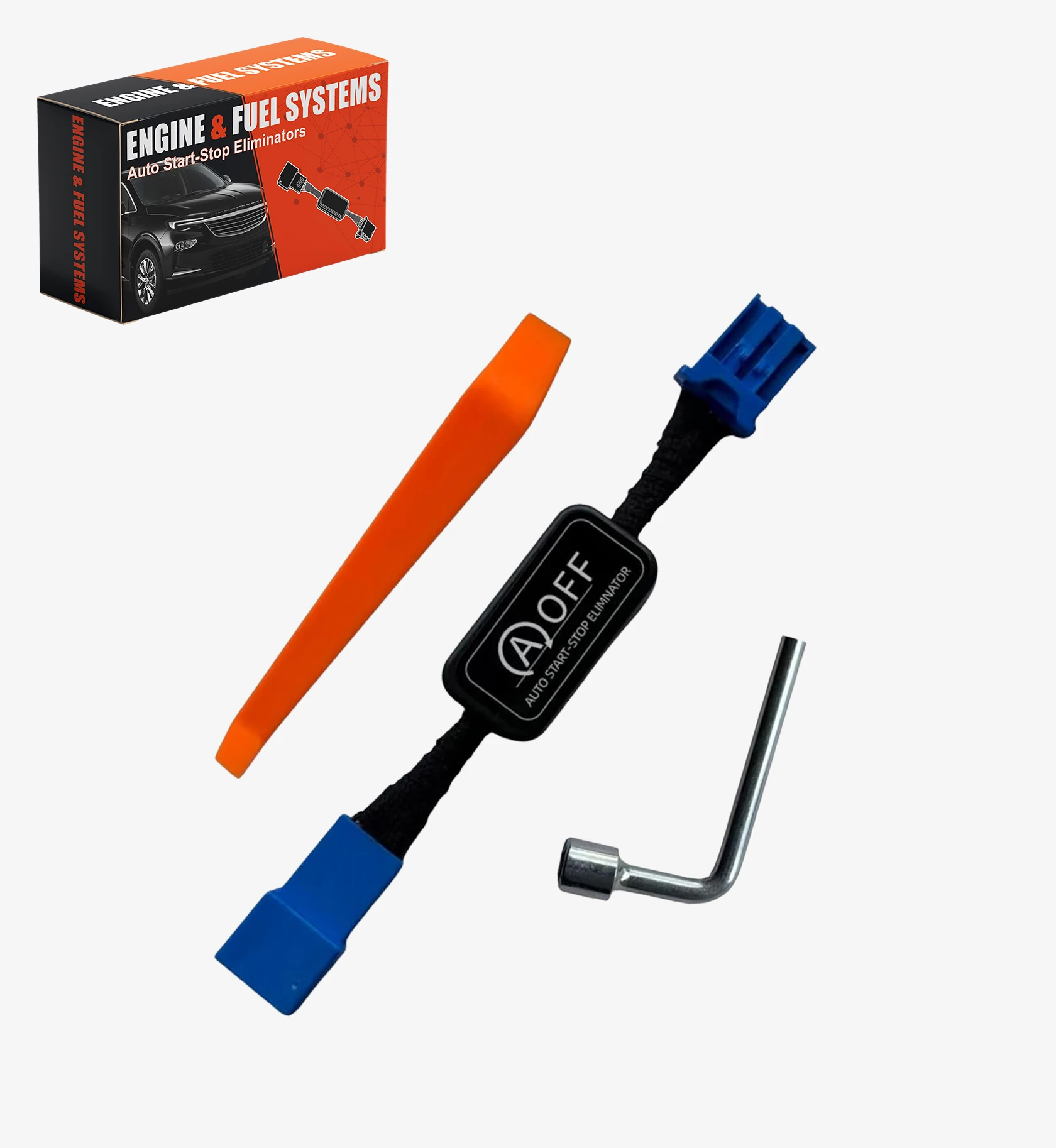 A-OFF start-stop memory harness for the 2020-2025 Toyota RAV4, 6-inch plug and play